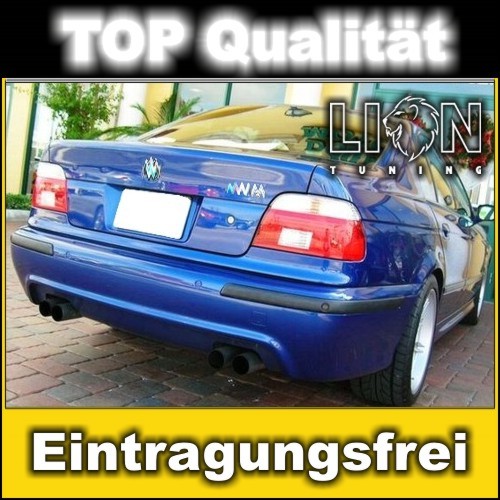 Heckstoßstange Heckschürze 5er BMW E39 M5 Look Stoßstange hinten ohne PDC