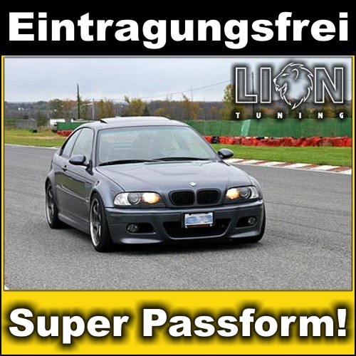 Stoßstange Frontschürze 3er BMW E46 M3 Look M-Paket Limousine Touring ABS - Bild 1 von 1